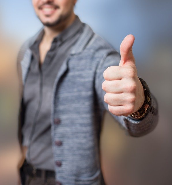 Thumbs Up Success Approval Yes Boy  - lograstudio / Pixabay